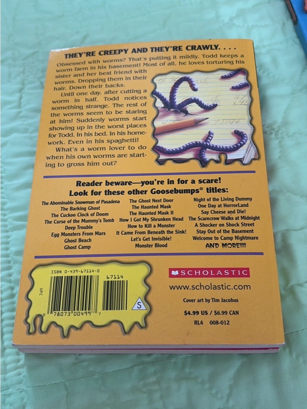 Goosebumps Paperback Book Bundle- R.L. Stine - Picture 3 of 4